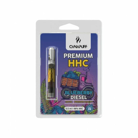 CanaPuff - BLUEBERRY DIESEL cartridge - HHC 96%, 0,5ml