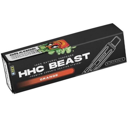 Cseh CBD HHC Vape BEAST Orange, 94%, 1 ml